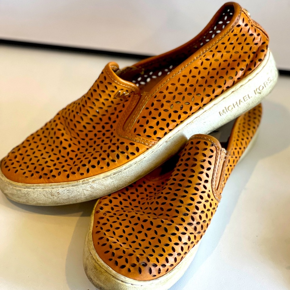 Micheal Kors Leather Loafers